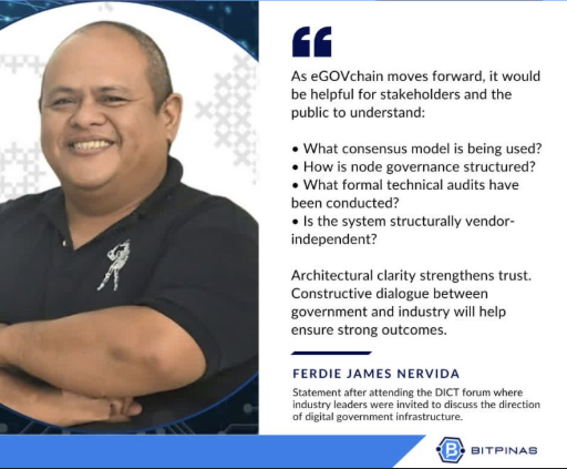 BitPinas feature on the DICT blockchain consultation meeting