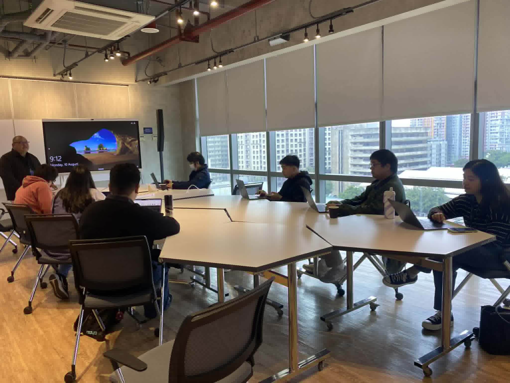Maya PH training room during the blockchain forensics and AML investigations training